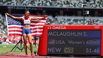 أولمبياد طوكيو | الأمريكية ماكلافلين تحطم رقمها القياسي وتحرز ذهبية 400 حواجز