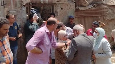 10 صور ترصد إزالة عزبة أبو قرن بمصر القديمة