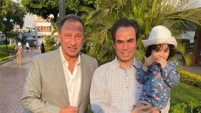 إنجي المسلماني أصغر أهلاوية مع محمود الخطيب