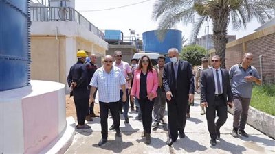 منال عوض تتفقد مشروعات 