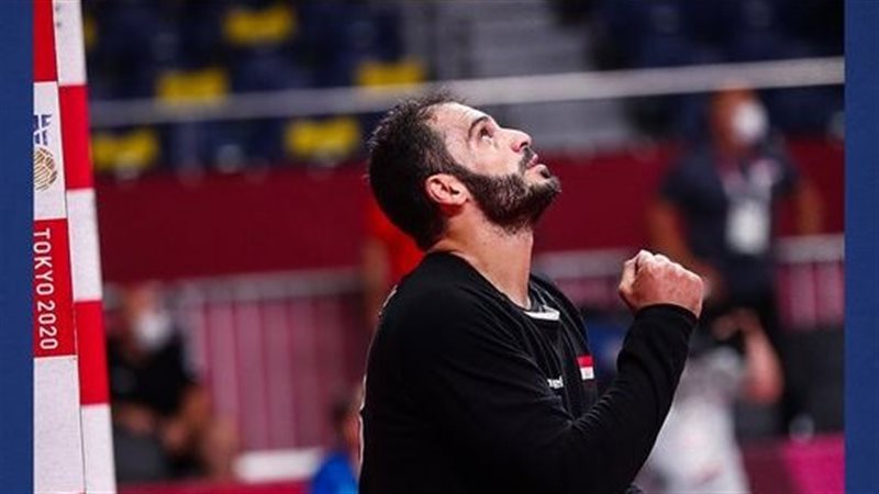 لاعبي منتخب كرة اليد