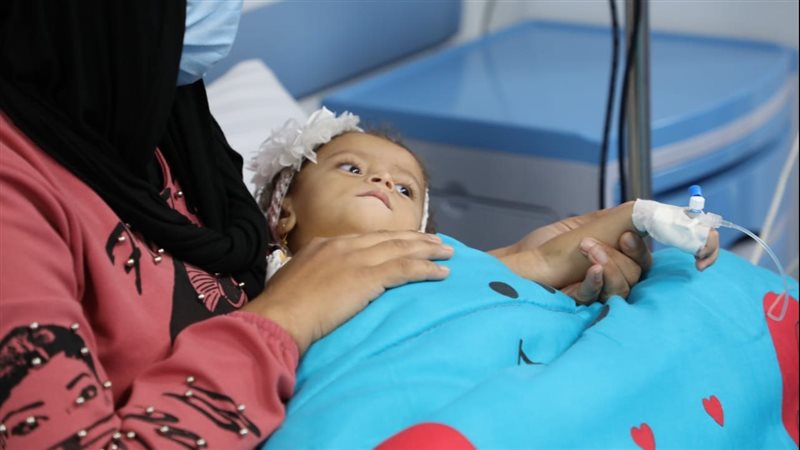 علاج ثاني طفلة من