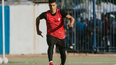 محمد عبد الغني يخوض تدريبات تأهيلية في “الجيم” بمران الزمالك 