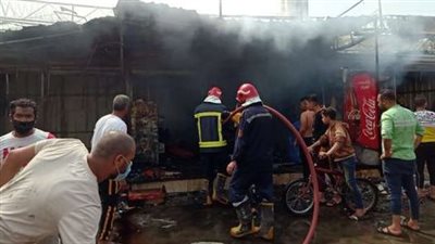 حفظ التحقيقات في حريق موقف أحمد حلمي 