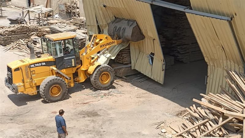 إزالة بناء مخالف