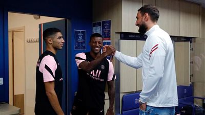 دورناروما ينتظم في تدريبات سان جيرمان للمرة الأولى