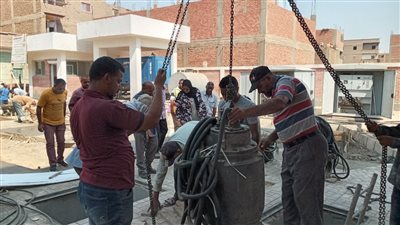 متابعات مستمرة لتنفيذ مشروعات «حياة كريمة» بقرى أسيوط | صور