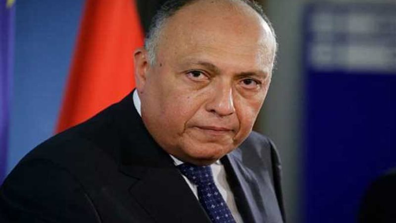  وزير الخارجية سامح
