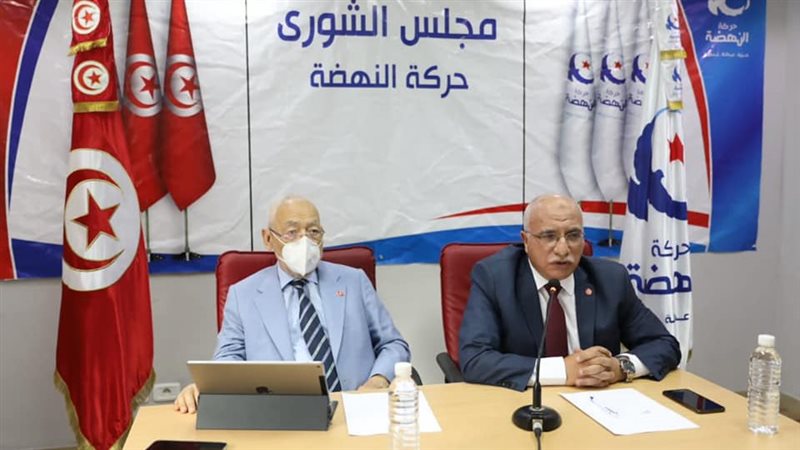 الغنوشي في اجتماع