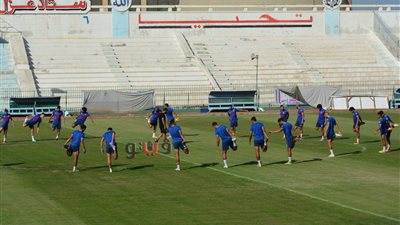 غزل المحلة يختتم استعداداته للزمالك بتدريب في عز الحر| صور 