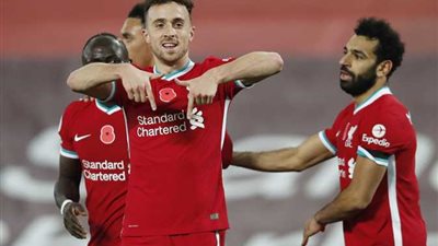 جوتا يتقدم لليفربول بالهدف الأول في شباك أتلتيكو مدريد