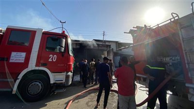 الحماية المدنية تسيطر على حريق التهم محتويات شقتين في باب الشعرية