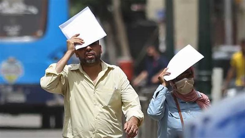 درجات الحرارة اليوم