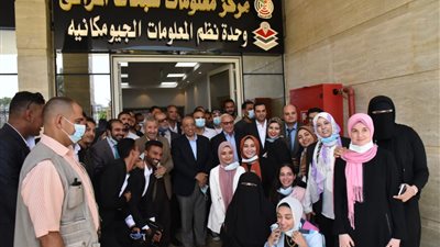 وزير التنمية المحلية ومحافظ بورسعيد يتفقدان عددا من إدارات الديوان العام