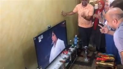 فرحة أسرة فريال أشرف لحظة حصولها على ذهبية مصر بأولمبياد طوكيو| فيديو