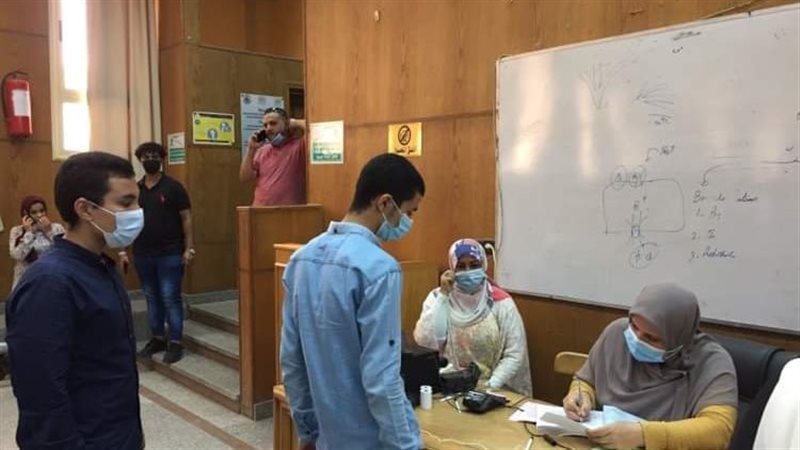 جانب من اختبارات