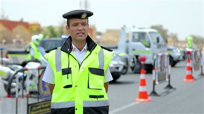 تحرير 3039 مخالفة لعدم تركيب الملصق الإلكترونى 