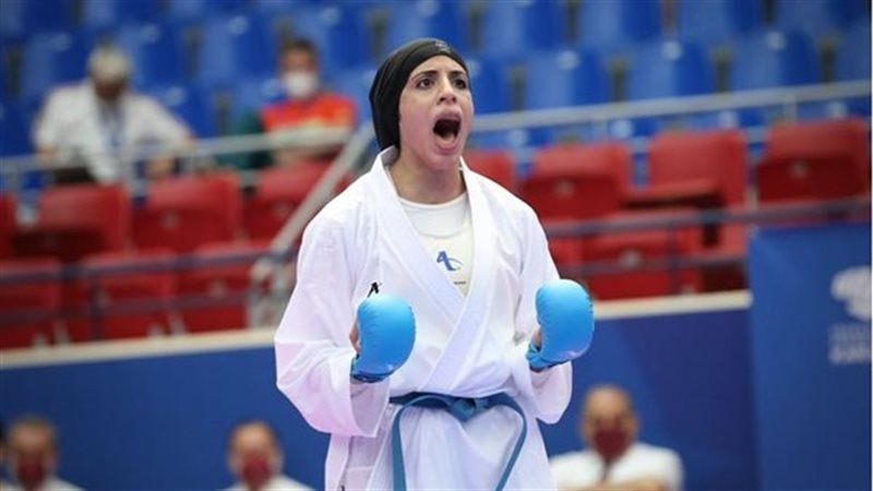 فريال أشرف لاعبة