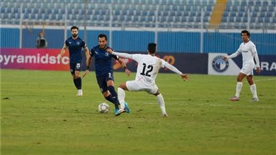 بيراميدز يتقدم على طلائع الجيش بهدف في الشوط الأول 