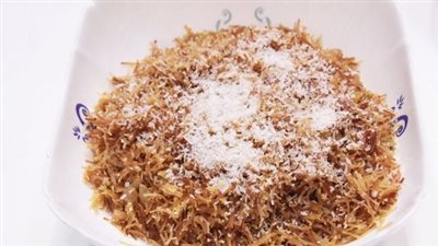 طريقة عمل الشعرية بالسكر