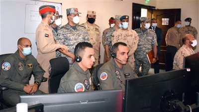 استمرار فعاليات التدريب الجوي المشترك المصرى الإماراتي 