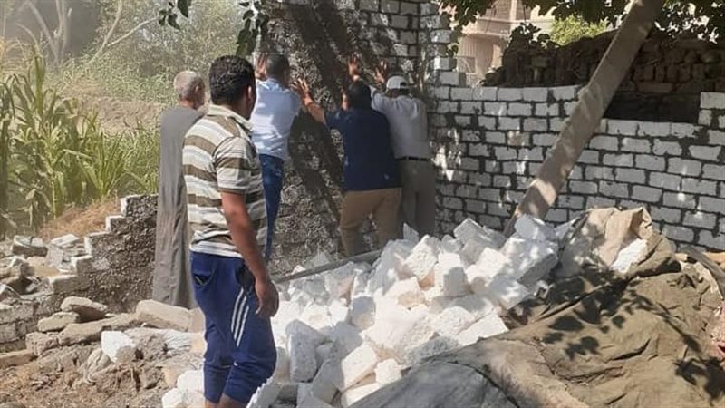 ازالة المبنى المتعدى