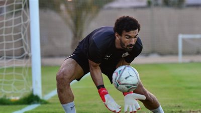  تدريبات قوية لحراس الزمالك في مران اليوم