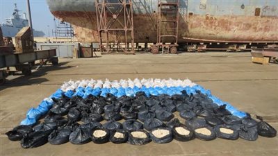 تفاصيل جديدة عن ضبط أكبر صفقات الأقراص المخدرة| فيديو وصور 