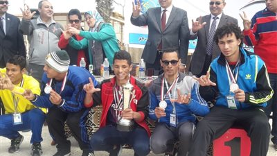 الوادي الجديد تحصد مركزين ببطولة الجمهورية لذوى الاحتياجات الخاصة