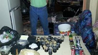 حبس المتهم الثاني في تنظيم صناعة القنابل بالبساتين لمدة 15 يومًا