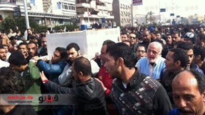 تشييع الضحية الثالثة في اشتباكات أسيوط وسط هتافات ضد الإخوان