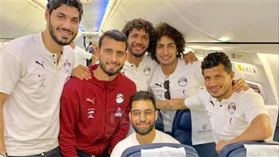 بعثة المنتخب تصل إلى مطار القاهرة بعد ودية نيجيريا