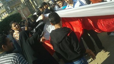 خروج مسيرة لشركتى النصر وغزل المحلة للمطالبة برحيل الإخوان