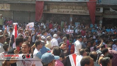 بالصور.. مسيرة حاشدة للقوى الثورية بالمحلة للمطالبة بإسقاط النظام