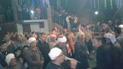 بالصور.. أهالي «طويحر» في الشرقية يحتفلون بالمولد النبوي