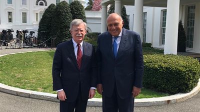 سامح شكري يلتقي مستشار الأمن القومي الأمريكي في واشنطن