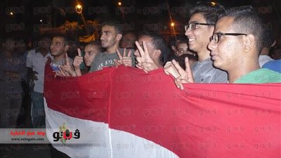 مسيرة حاشدة بنجع حمادي لاحتلال المجلس المحلي