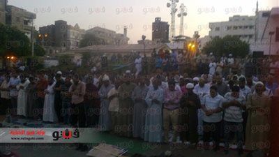 وقفة بقنا تأييدًا لـ 