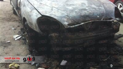 عناصر الإرهابية يفجرون سيارة ضابط أمن مركزي بالغربية