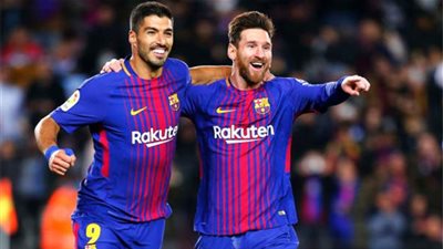 ميسي وسواريز يقودان تشكيل برشلونة في ديربي كتالونيا أمام إسبانيول