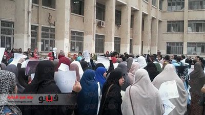 محاولات فاشلة من طلاب الإخوان لتعطيل الدراسة بجامعة المنصورة