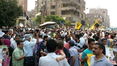 مطاردات بين أعضاء الإرهابية والأهالي بطريق جمصة الدولى