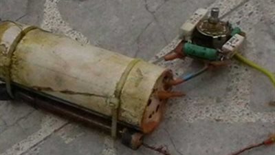 العثور على عبوة ناسفة أمام مدرسة ثانوية وسط العريش