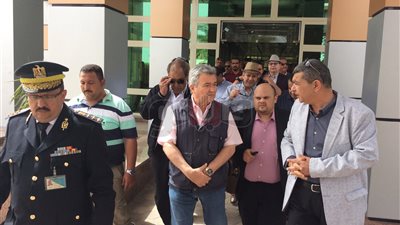 وفد برلماني يتفقد ميناء طابا البري وقلعة صلاح الدين (صور)