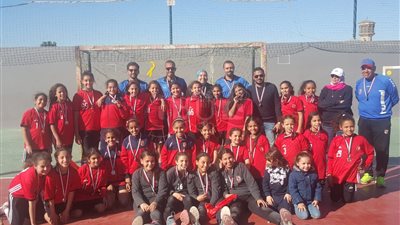 ناشئات يد الأهلي تحصدن الذهب بالفوز على الشمس ببطولة القاهرة