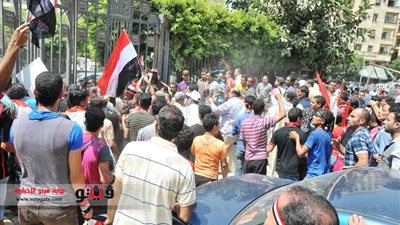 بالفيديو والصور .. القضاة يتجهون إلى مكتب النائب العام لإخراج طلعت عبد الله بالقوة