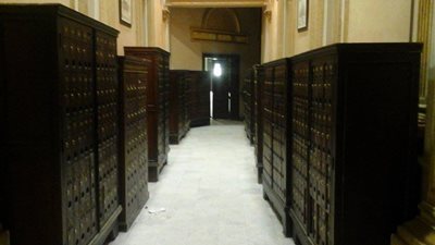 بالصور.. «النواب» يجهز الصناديق الخاصة بالأعضاء قبل انعقاد البرلمان