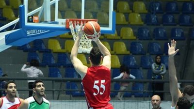 فوز الأهلي على سموحة في دوري سوبر السلة