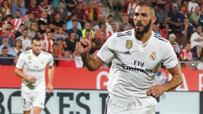 بنزيمة يقود ريـال مدريد لخطف فوز صعب من هويسكا 2/3 في الليجا