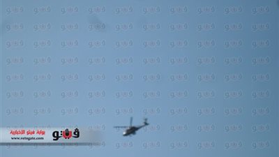 الطائرات الحربية تحلق في سماء شبرا الخيمة